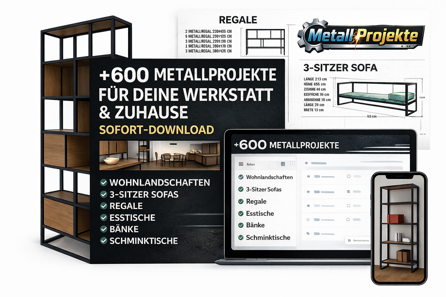 Möchten Sie lernen, wie man fantastische Eisenmöbel herstellt?