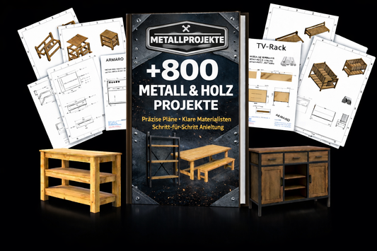 Über 800 DIY-Projekte aus Holz und Metall
